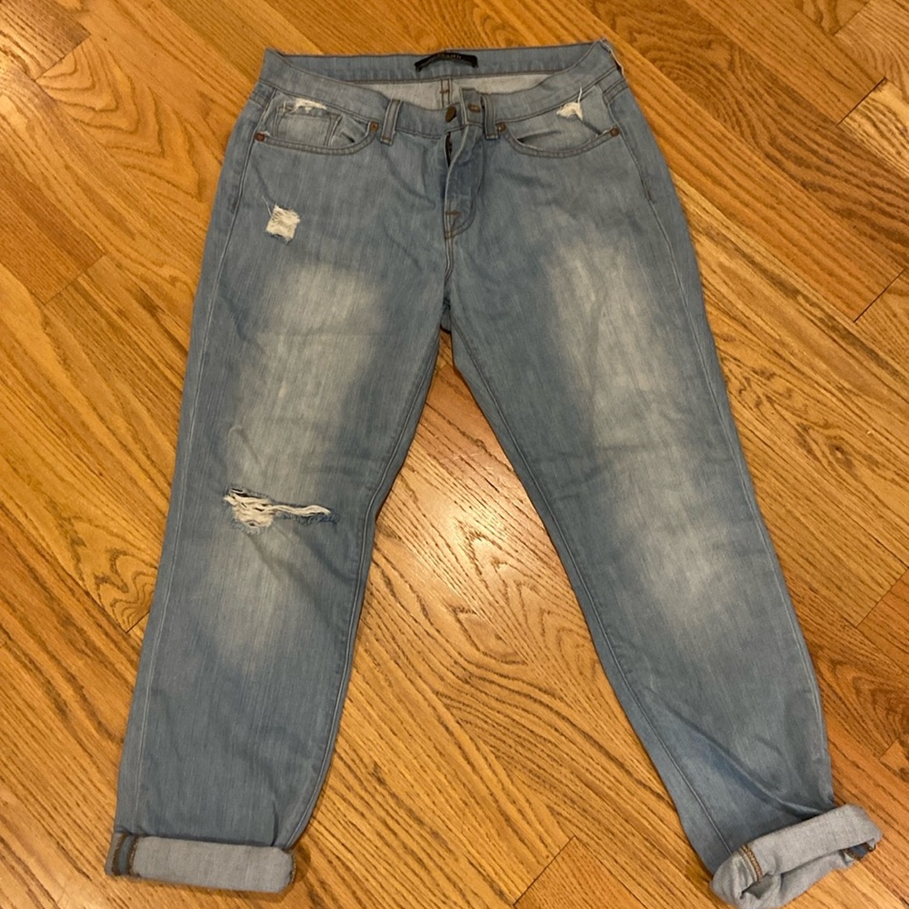 Low rise j brand boyfriend jean. Hardly worn!